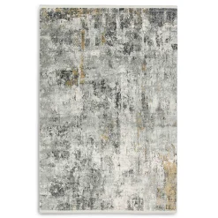 Astra Kurzflorteppiche>Teppich Positano 80x150 cm Anthrazit/Creme