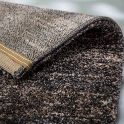 Astra Kurzflorteppiche>Teppich Savona 80x150 cm Braun/Anthrazit Meliert