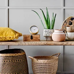 Bloomingville Körbe>Korb Heddy 2er-Set Schwarz