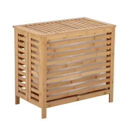 Bloomingville Badaccessoires>Wäschekorb Aden Natur