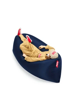 fatboy Gartenliegen>Aufblasbares Luftsofa Lamzac 3 Dark Blue