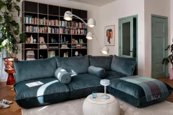 fatboy Hocker>Hocker Sumo Hocker Velvet Petrol