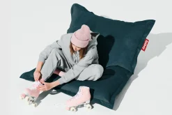 fatboy Sitzsäcke>Sitzsack Original Slim Velvet Petrol