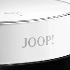 Joop! Badaccessoires>Badeimer Chromeline mit Schwingdeckel Chrom Schwarz