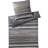 Joop! Bettwäsche>Bettwäsche Micro Lines 135/200 - 80/80 Stone Shades
