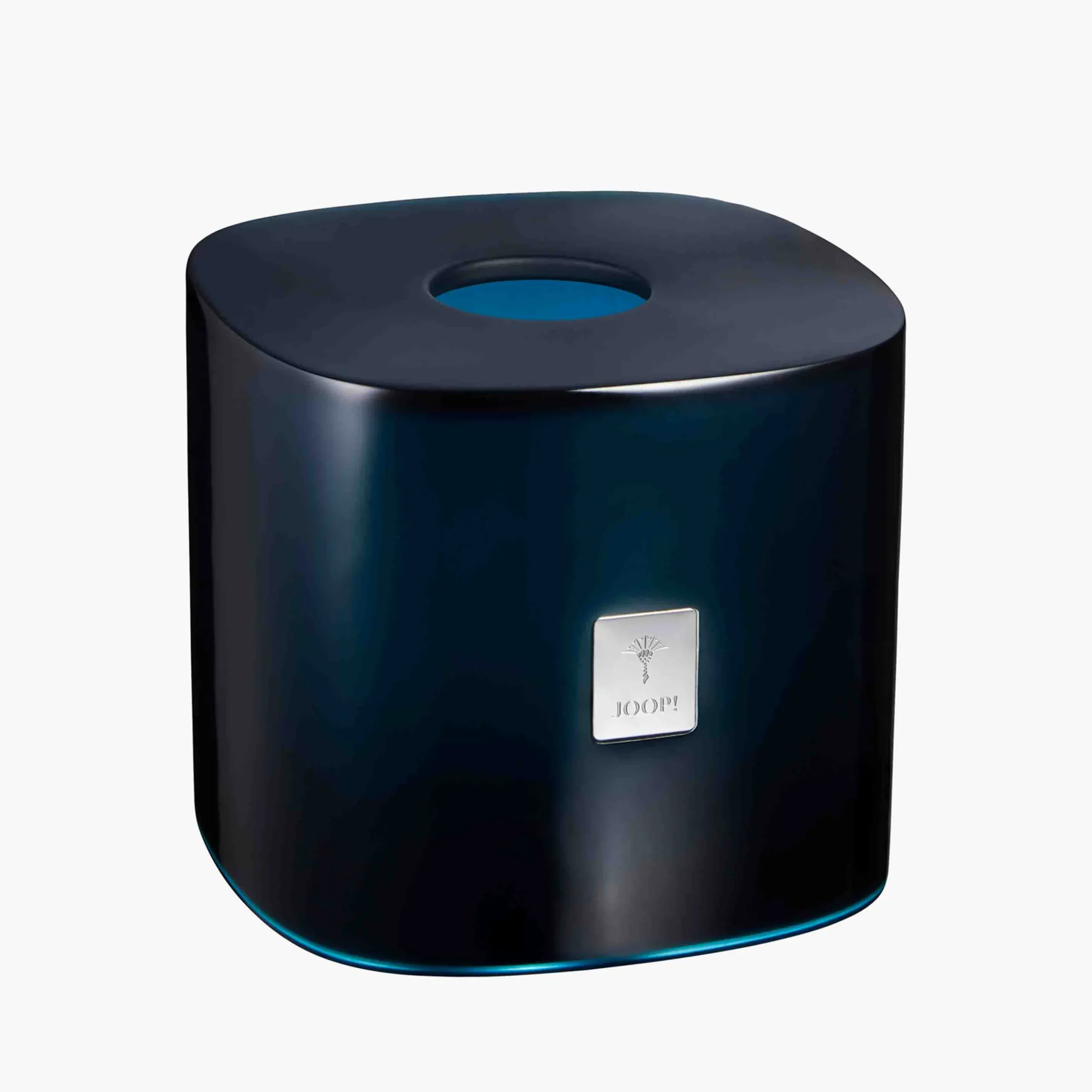 Joop! Badaccessoires>Papiertuchbox Crystal Line Dunkelblau