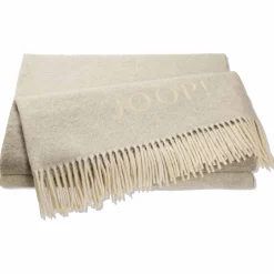 Joop! Wohndecken Und Plaids>Plaid Fine Doubleface 130x180 cm Creme Natur