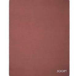 Joop! Wohndecken Und Plaids>Wohndecke Melange Doubleface 150x200 cm Orange Natur