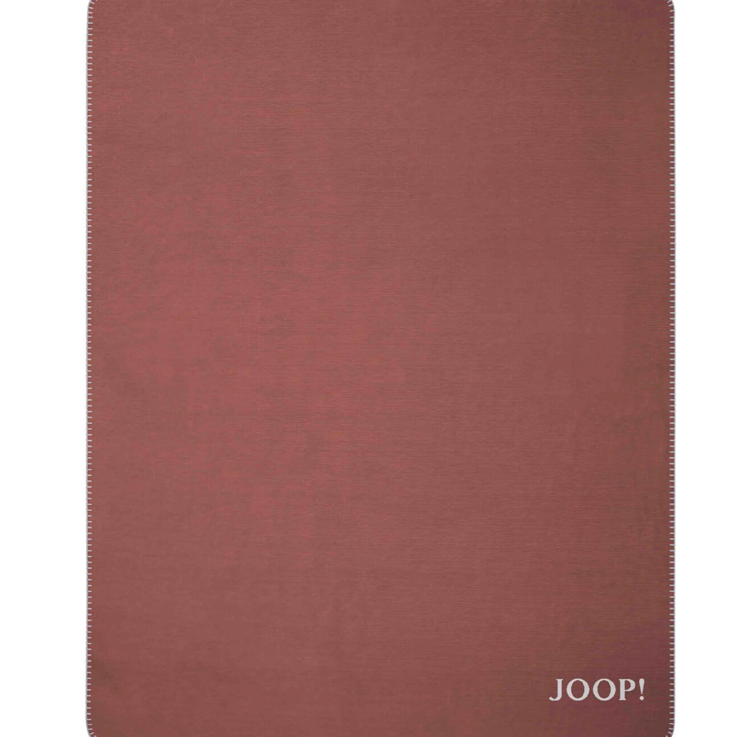 Joop! Wohndecken Und Plaids>Wohndecke Melange Doubleface 150x200 cm Orange Natur