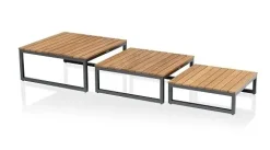 Kettler Gartentische|Garten-Beistelltische>Garten-Beistelltisch Ocean Skid Platform Anthrazit