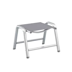 Kettler Gartenhocker>Gartenhocker Cirrus Silber/Anthrazit-Grau