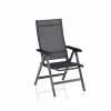 Kettler Gartensessel>Gartensessel Basic Premium Multipositionssessel Anthrazit/Lakritz