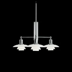 Louis Poulsen Innenleuchten>Pendelleuchte PH 2/1 Stammkrone Hochglanzverchromt