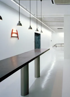 Louis Poulsen Innenleuchten>Pendelleuchte Toldbod Ø250 Hellgrau