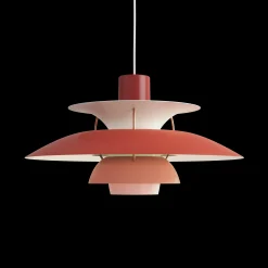 Louis Poulsen Innenleuchten>Pendelleuchte Ph 5 Hues of Red