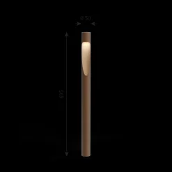 Louis Poulsen Außenleuchten>Pollerleuchte FLINDT GARDEN Cortenfarben