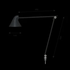 Louis Poulsen Innenleuchten>Tischleuchte NJP PIN Ø40 3000K Schwarz