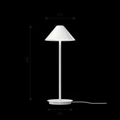 Louis Poulsen Innenleuchten>Tischleuchte KEGLEN White