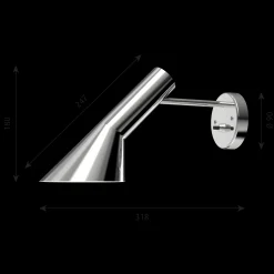 Louis Poulsen Innenleuchten>Wandleuchte AJ Wall