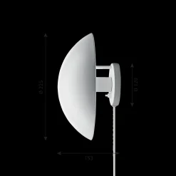 Louis Poulsen Innenleuchten>Wandleuchte PH Hat Weiß