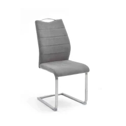 MCA Furniture Esszimmerstühle>Schwingstuhl Ferrera 2er-Set mit Griff Grau