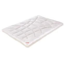 Paradies Bettwäsche>Ganzjahresbettdecke Dala Bio medium warm 135x200 Weiß