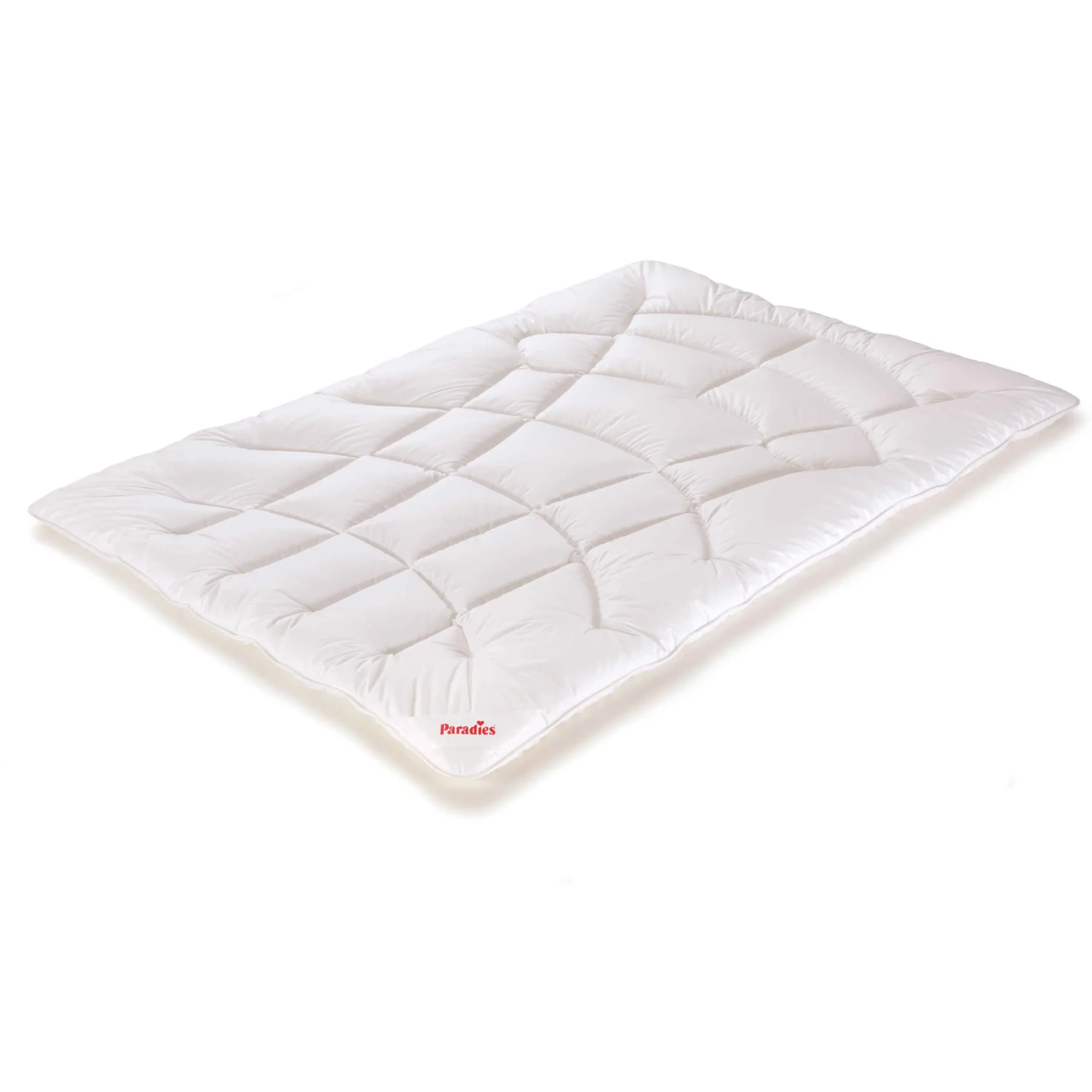 Paradies Bettwäsche>Ganzjahresbettdecke Dala Bio medium warm 135x200 Weiß