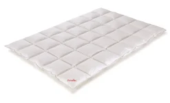 Paradies Bettwäsche>Ganzjahresbettdecke Galia 90 medium warm 200x200 Weiß