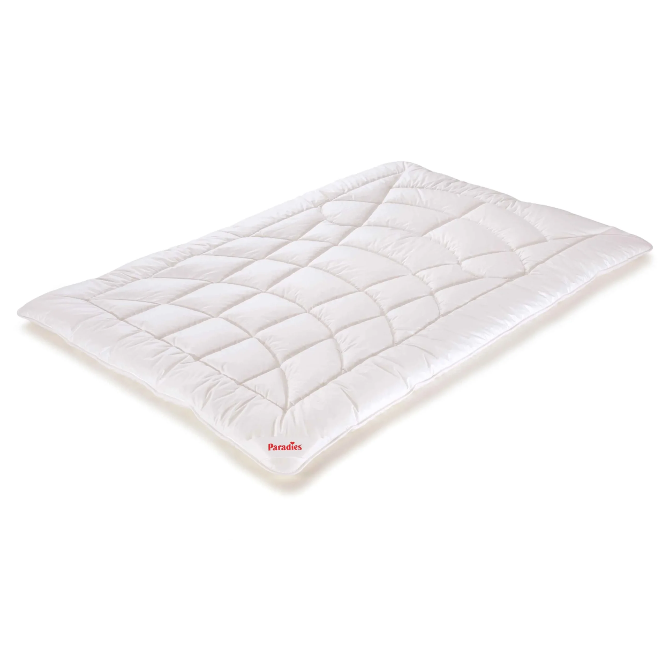 Paradies Bettwäsche>Winterbettdecke Dala Bio winterwarm 155x220 Weiß