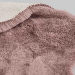 Schöner Wohnen Kollektion Fellteppiche>Teppich Tender 60x90 cm Shape Altrosa