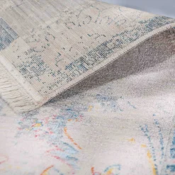 Schöner Wohnen Kollektion Kurzflorteppiche>Teppich Mystik 133x185 cm Orient Silber