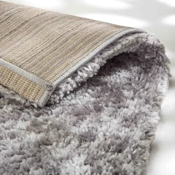 Schöner Wohnen Kollektion Hochflorteppiche>Teppich Heaven 80x150 cm Hellgrau