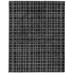 Schöner Wohnen Kollektion Kurzflorteppiche>Teppich Cosetta 140x200 cm Gitter Silber