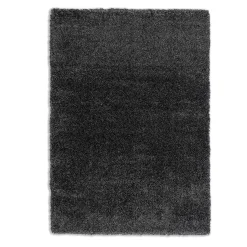 Schöner Wohnen Kollektion Hochflorteppiche>Teppich Savage 67x130 cm Anthrazit