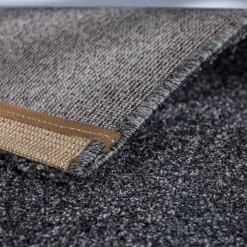 Schöner Wohnen Kollektion Kurzflorteppiche>Teppich Pure 67x130 cm Anthrazit