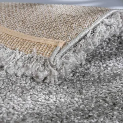 Schöner Wohnen Kollektion Hochflorteppiche>Teppich Savage 133x190 cm Silber