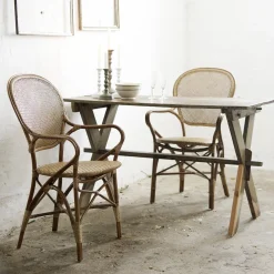 Sika Design Esszimmerstühle>Esszimmerstuhl mit Armlehne Rossini Natur