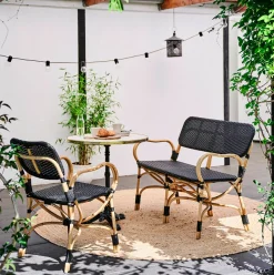 Sika Design Gartenstühle>Gartenstuhl Bistro Schwarz