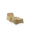 Sika Design Loungesessel>Lounge-Sessel Chill mit Hocker Natur