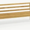 Weishäupl Gartenbänke>Gartenbank ohne Armlehnen New Hampton 180x62x82 cm Teak