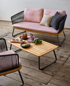 Weishäupl Garten-Beistelltische|Gartentische>Garten-Beistelltisch Denia 115x55 cm Teak massiv