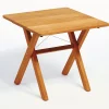 Weishäupl Gartentische>Gartentisch Cross 80x80 cm Teak massiv