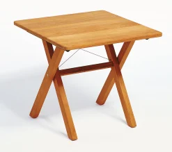 Weishäupl Gartentische>Gartentisch Cross 80x80 cm Teak massiv